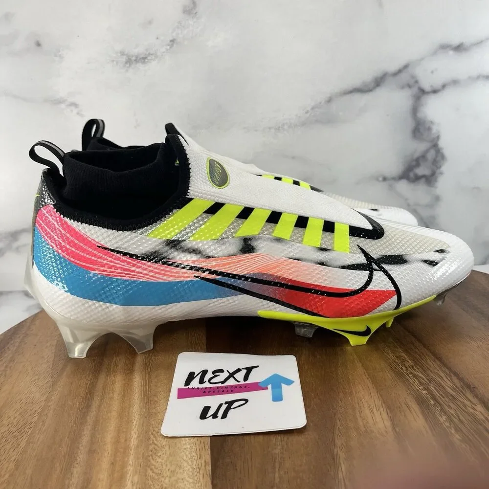 Men’s 13-Nike Vapor Edge Pro 360 OBJ King of Drip Football Cleats DR5398-100 nby